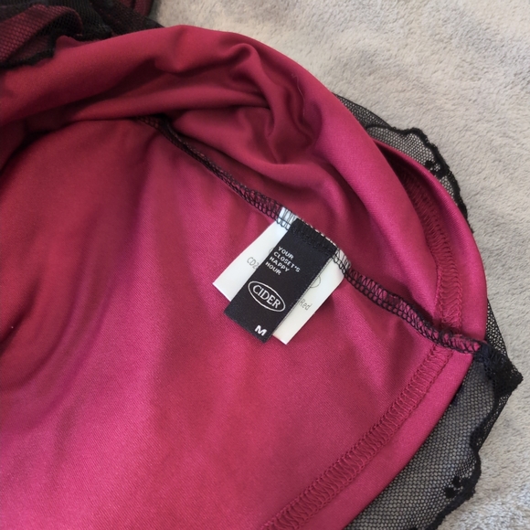 Red Mini Dress - Picture 7 of 8